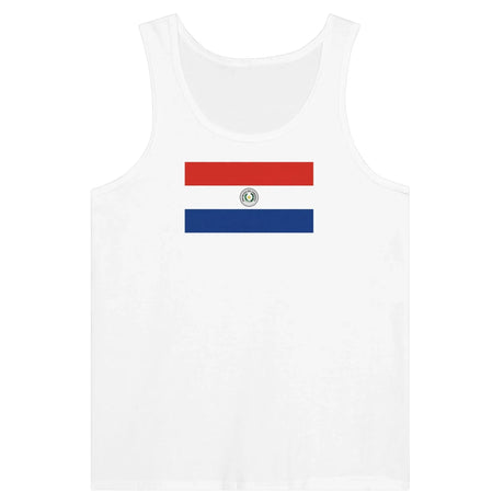 Débardeur drapeau paraguay tissu léger filé à l’anneau