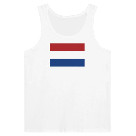 Débardeur drapeau pays-bas coton peigné tissu léger