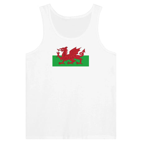 Débardeur drapeau pays de galles tissu léger doux