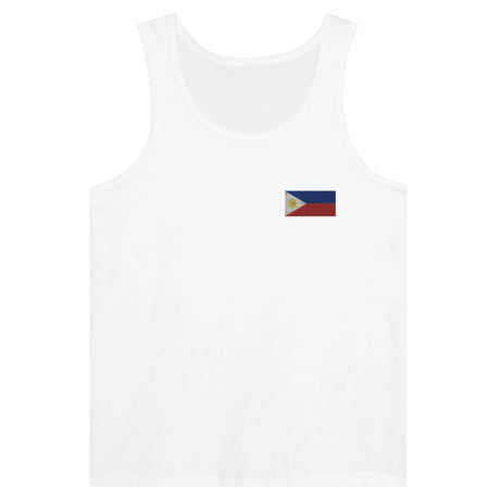 Débardeur drapeau philippines en broderie - pixelformaflag