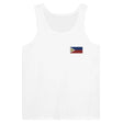 Débardeur drapeau philippines tissu léger broderie couleur