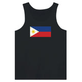 Débardeur drapeau philippines tissu léger couleurs vives