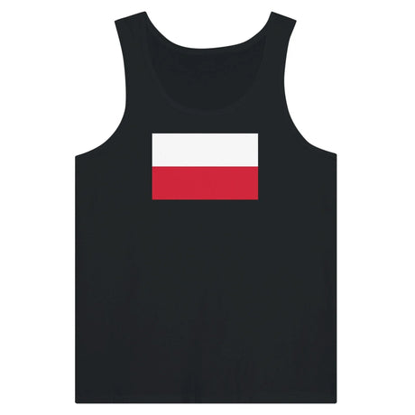 Débardeur drapeau pologne tissu léger douceur supérieure
