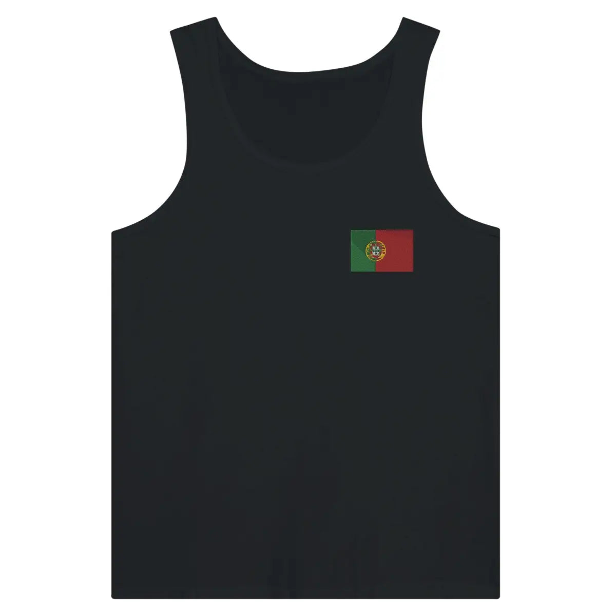 Débardeur drapeau portugal en broderie - pixelformaflag