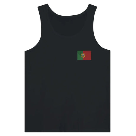 Débardeur drapeau portugal en broderie - pixelformaflag