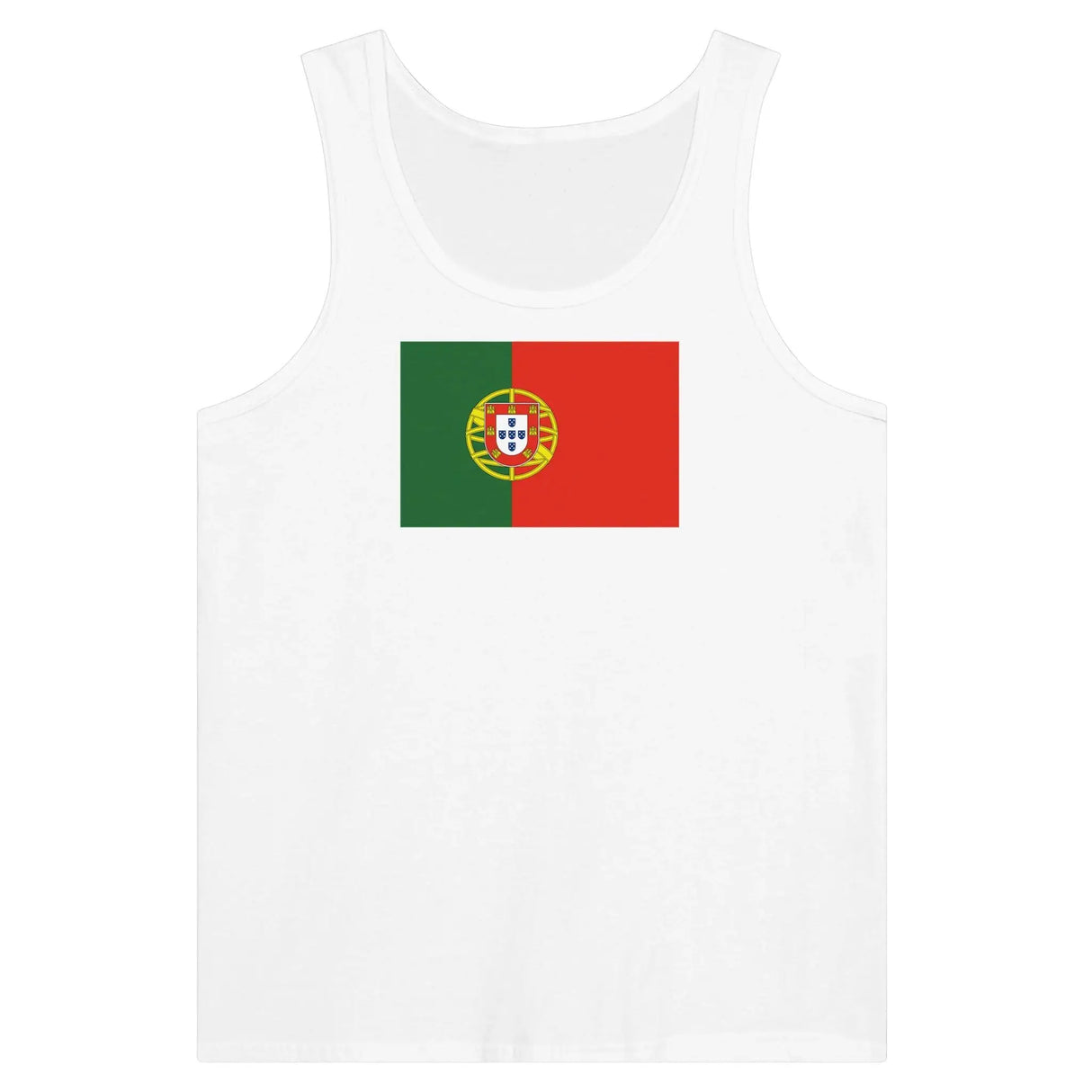 Débardeur drapeau portugal tissu léger excellente respirabilité