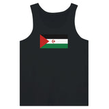 Débardeur drapeau république arabe sahraouie tissu léger