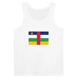 Débardeur drapeau république centrafricaine tissu léger