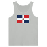 Débardeur drapeau république dominicaine tissu léger coton