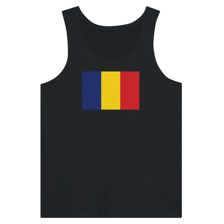 Débardeur drapeau roumanie tissu léger couleurs vives