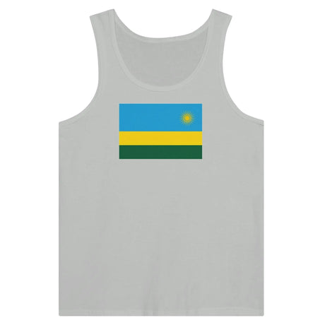Débardeur drapeau rwanda tissu léger douceur supérieure