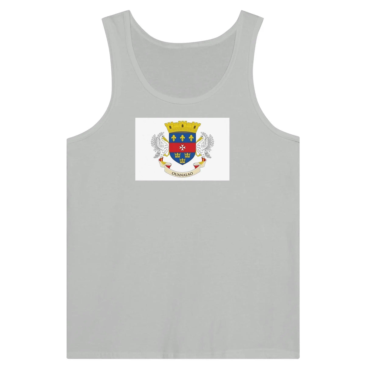 Débardeur drapeau saint-barthélemy tissu léger résistant