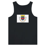 Débardeur drapeau saint-barthélemy tissu léger résistant