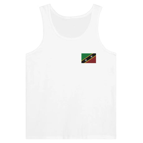 Débardeur drapeau saint-christophe-et-niévès en broderie - pixelformaflag