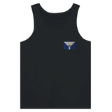 Débardeur drapeau saint-martin antilles française en broderie - pixelformaflag