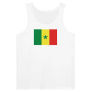 Débardeur drapeau sénégal tissu léger couleurs vives