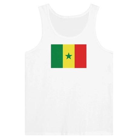 Débardeur drapeau sénégal tissu léger couleurs vives