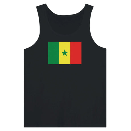 Débardeur drapeau sénégal tissu léger couleurs vives