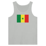Débardeur drapeau sénégal tissu léger couleurs vives