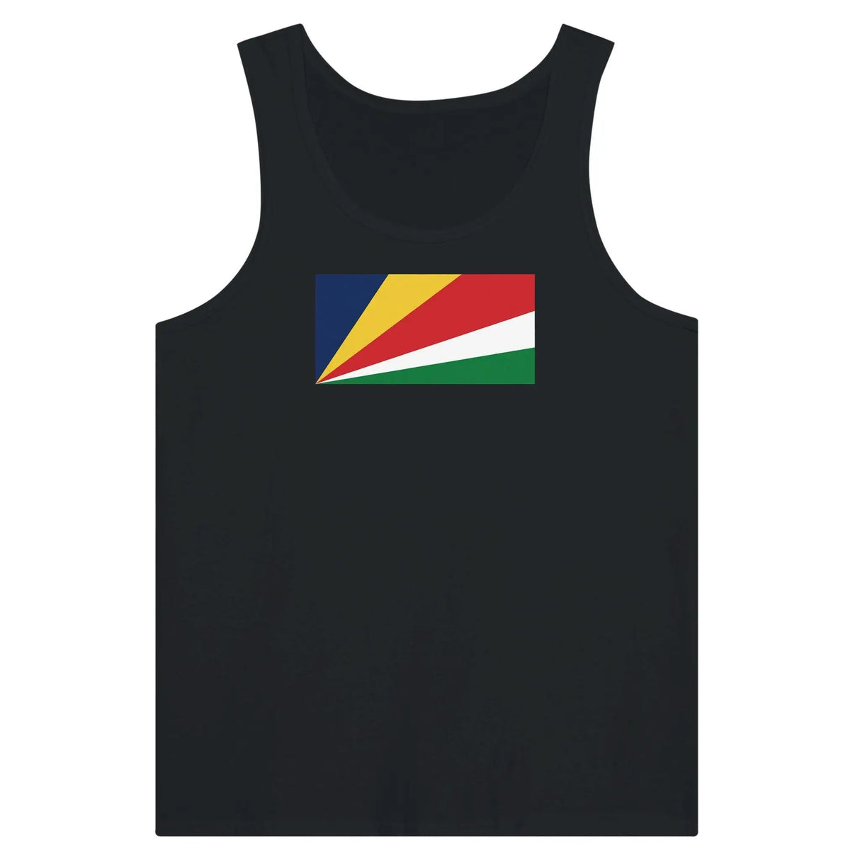 Débardeur drapeau seychelles tissu léger couleur vive