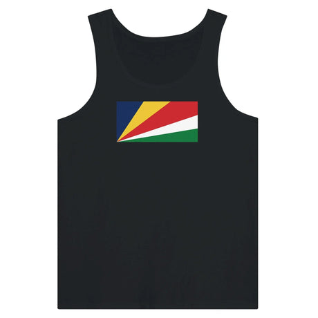 Débardeur drapeau seychelles tissu léger couleur vive