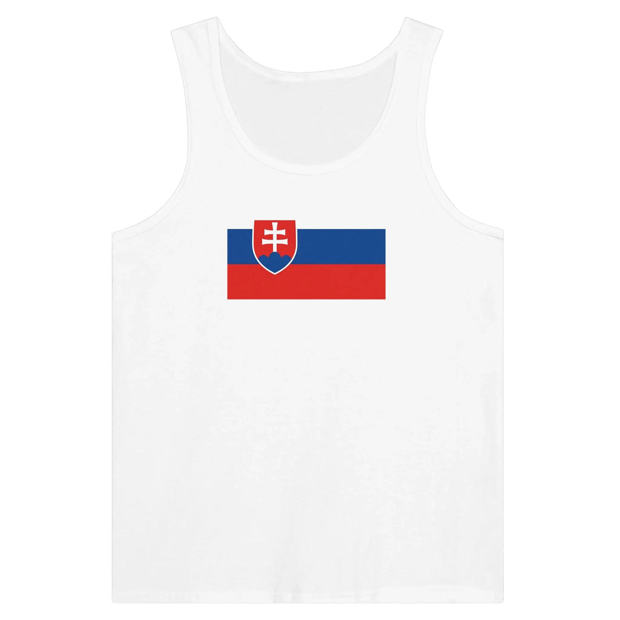 Débardeur drapeau slovaquie tissu léger confortable