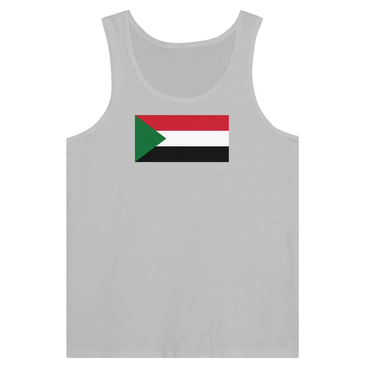 Débardeur drapeau soudan tissu léger douceur supérieure