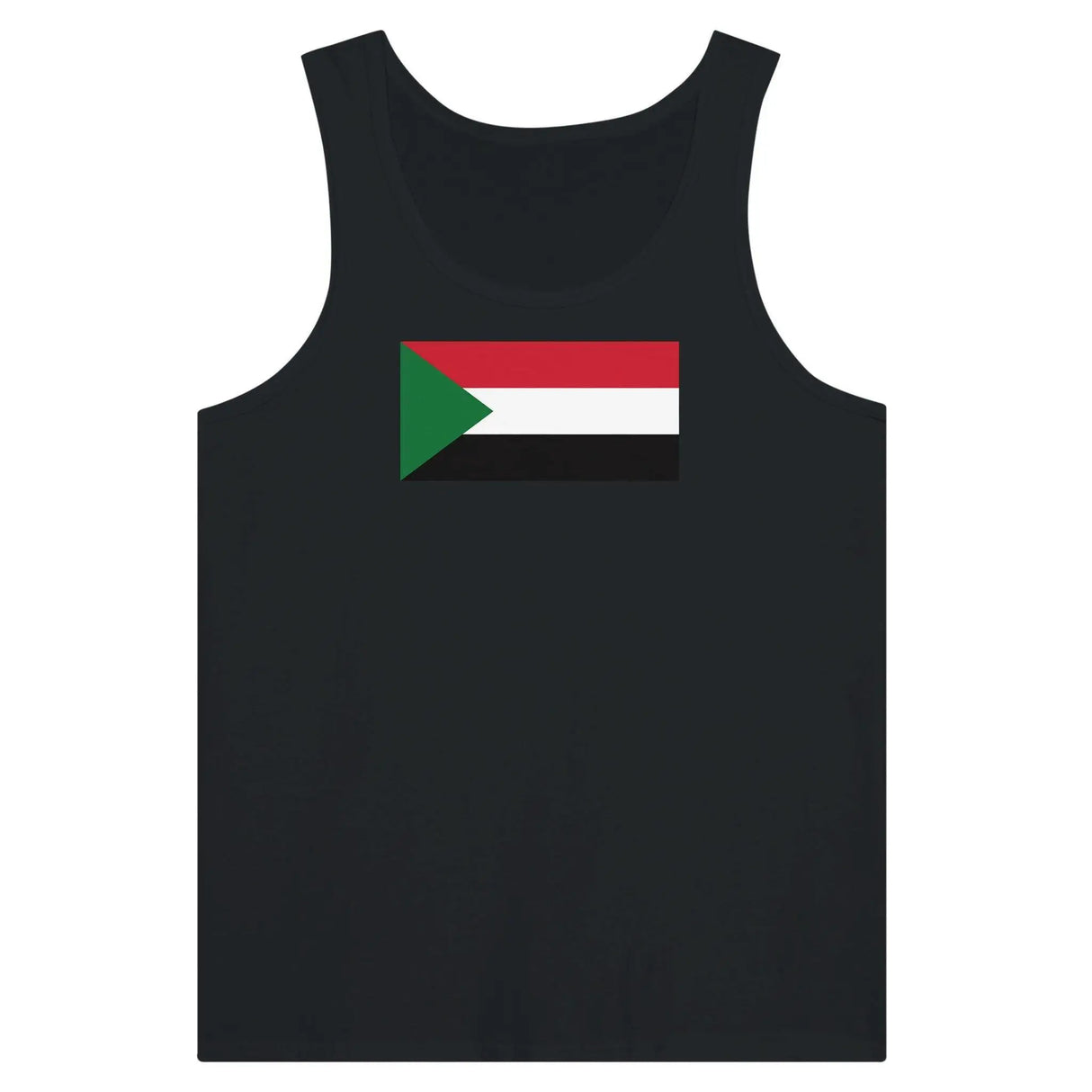 Débardeur drapeau soudan tissu léger douceur supérieure