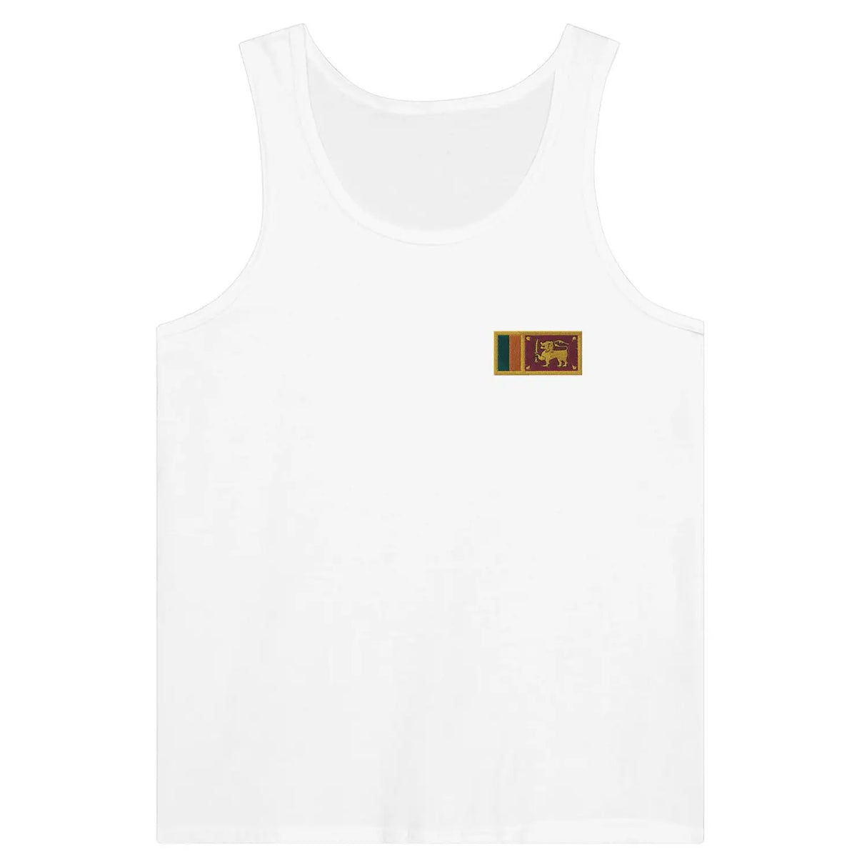 Débardeur drapeau sri lanka en broderie - pixelformaflag