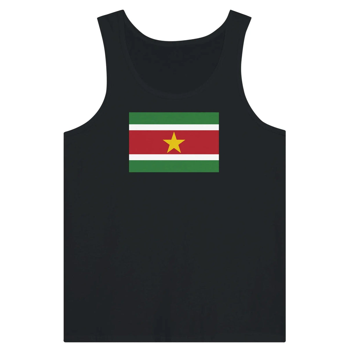 Débardeur drapeau suriname tissu léger couleurs vives