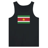 Débardeur drapeau suriname tissu léger couleurs vives