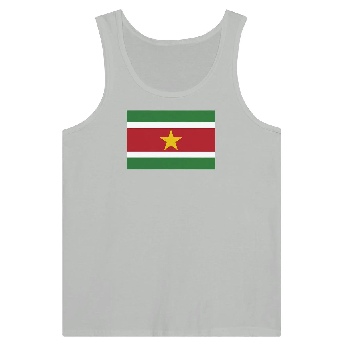 Débardeur drapeau suriname tissu léger couleurs vives