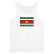 Débardeur drapeau suriname tissu léger couleurs vives