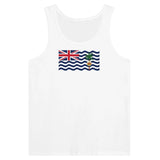 Débardeur drapeau territoire britannique tissu léger stylé