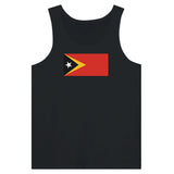 Débardeur drapeau timor oriental coton peigné léger