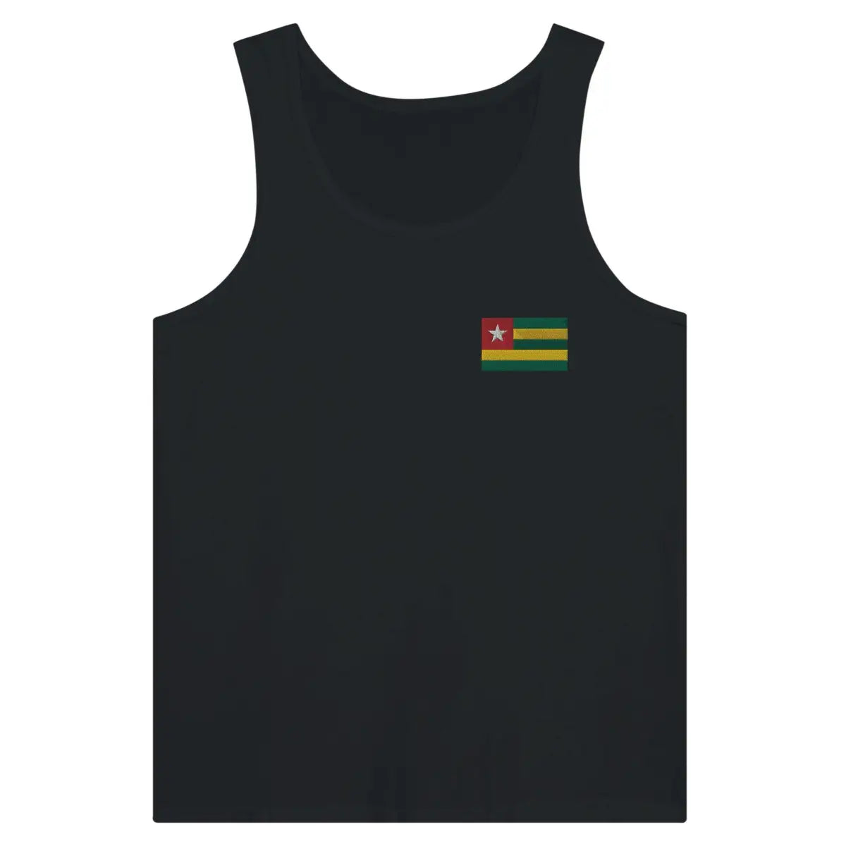 Débardeur drapeau togo en broderie - pixelformaflag