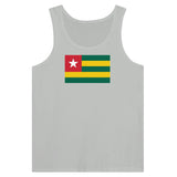 Débardeur drapeau togo tissu léger filé à l’anneau