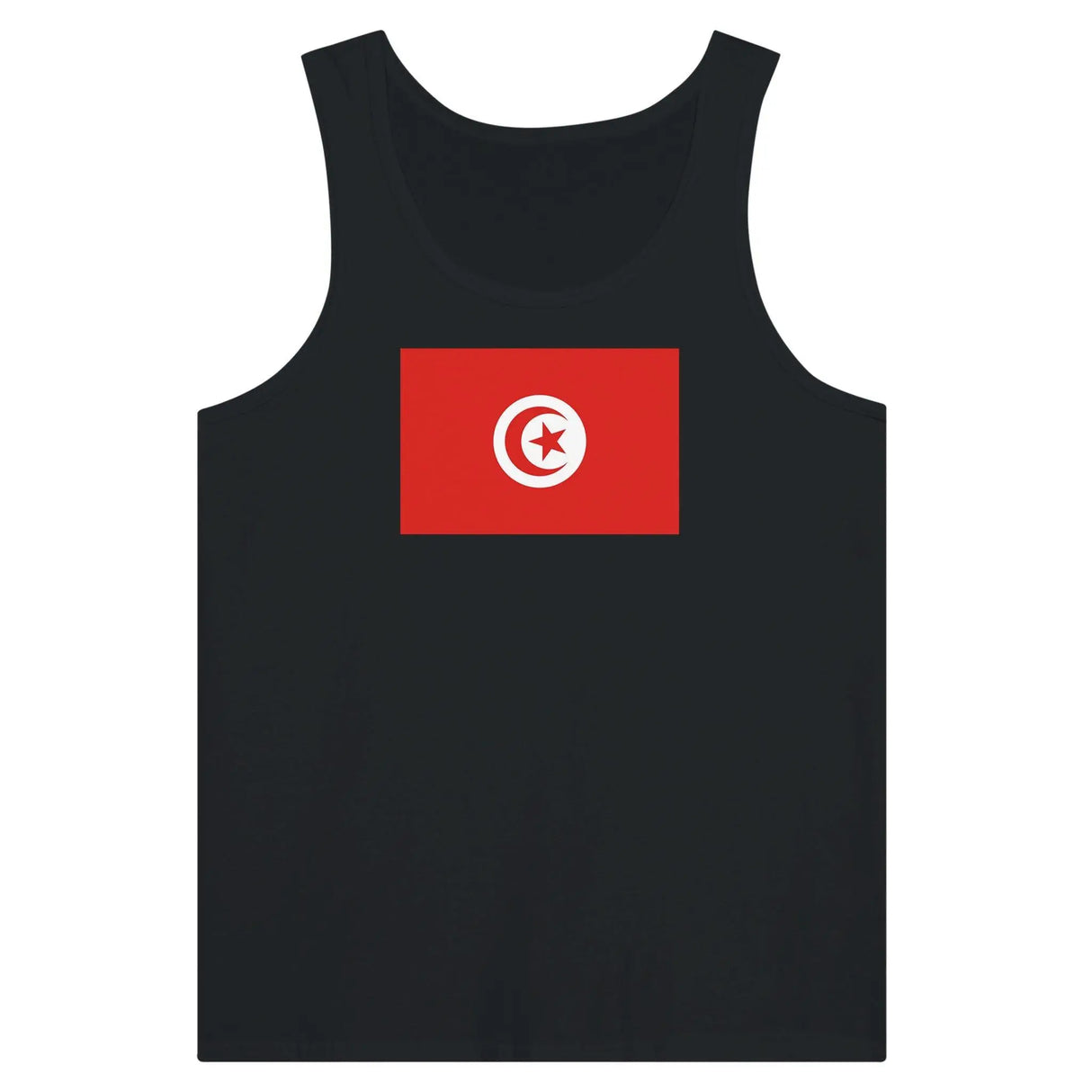 Débardeur drapeau tunisie tissu léger douceur supérieure