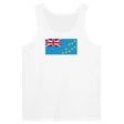Débardeur drapeau tuvalu tissu léger confortable couleur