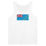 Débardeur drapeau tuvalu tissu léger confortable couleur