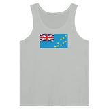 Débardeur drapeau tuvalu tissu léger confortable couleur