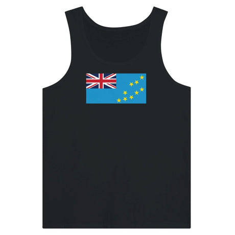 Débardeur drapeau tuvalu tissu léger confortable couleur
