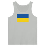 Débardeur drapeau ukraine tissu léger douceur supérieure