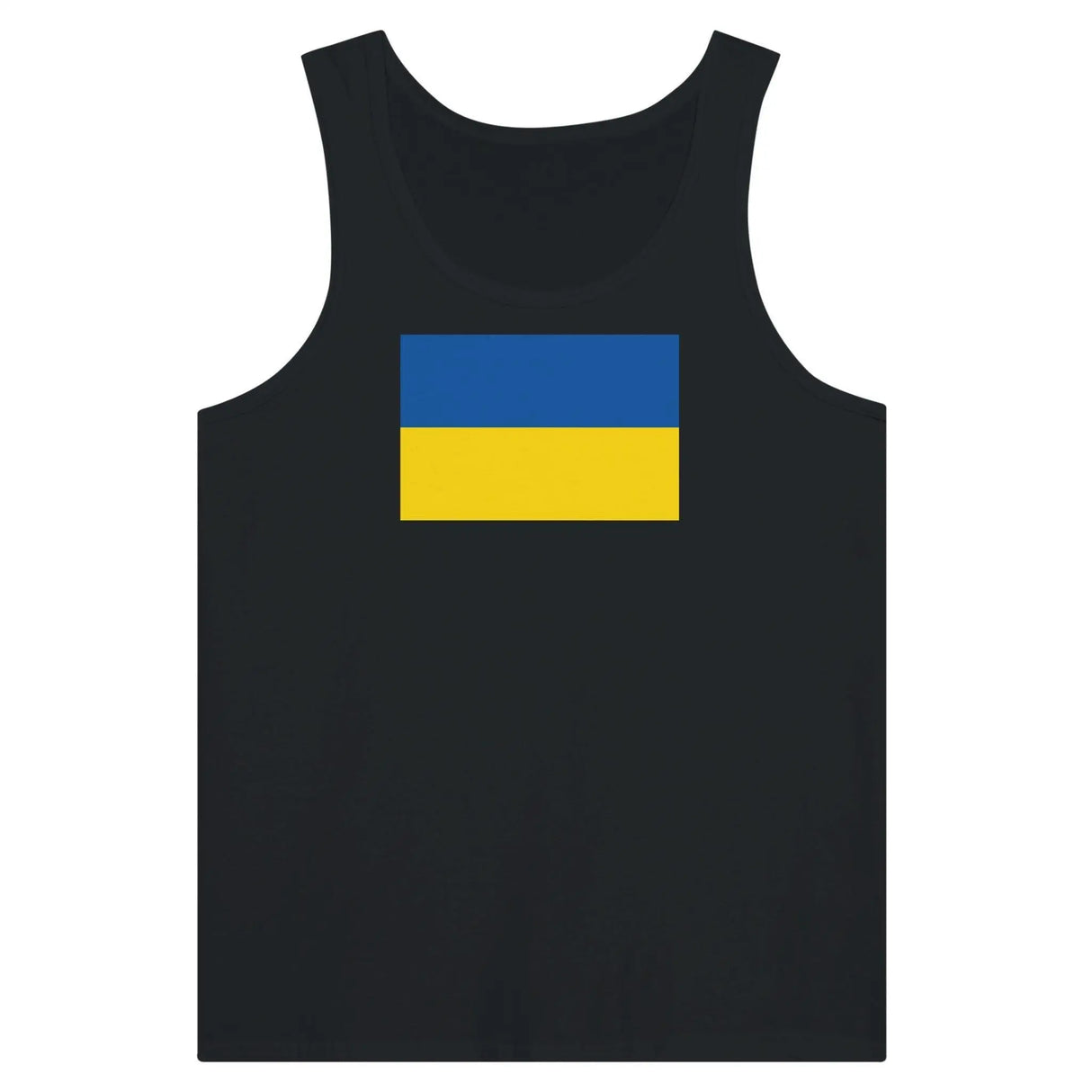 Débardeur drapeau ukraine tissu léger douceur supérieure