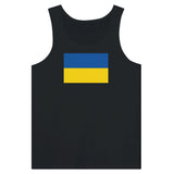 Débardeur drapeau ukraine tissu léger douceur supérieure