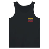 Débardeur drapeau venezuela broderie couleur tissu léger