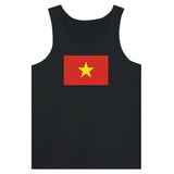 Débardeur drapeau viêt nam tissu léger couleur résistante
