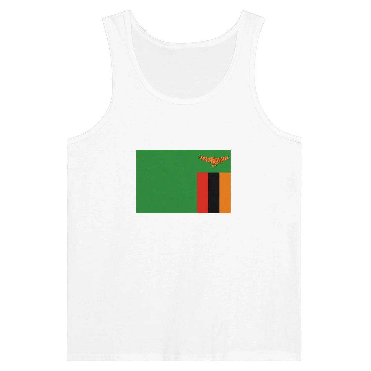 Débardeur drapeau zambie tissu léger couleurs résistantes