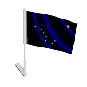 Drapeau adhésif alaska en polyester souple facile à coller