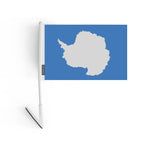 Drapeau adhésif Antarctique en Polyester - Pixelforma 